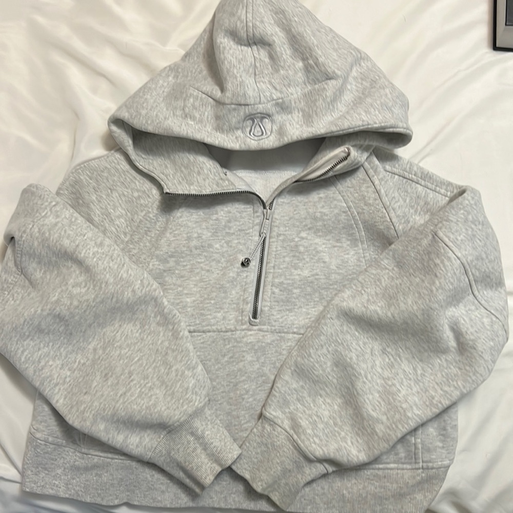 Lululemon scuba oversized half zip hoodie
